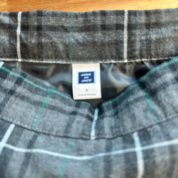 Janie and Jack Gray Plaid Skirt - Picture 4 of 5